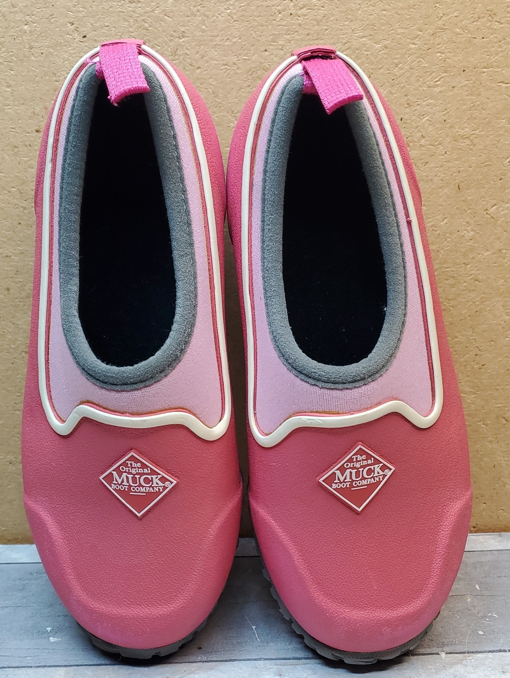 Muck Girl's Muckster II Low in Pink Size 2